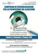CAMPAGNA di SENSIBILIZZAZIONE PER LA PREVENZIONE DEL GLAUCOMA - PUTIGNANO 6-7 GIUGNO OSPEDALE S. MARIA DEGLI ANGELI